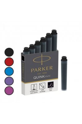 Parker Quink Mini Αμπούλα Ανταλλακτικό Μελάνι για Πένα Μαύρο Parker Quink Mini Αμπούλα Ανταλλακτικό Μελάνι για Πένα Μαύρο