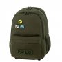 Polo Pins Σχολική Τσάντα Πλάτης σε Χακί (9010594200) Polo Pins Σχολική Τσάντα Πλάτης σε Χακί (9010594200)