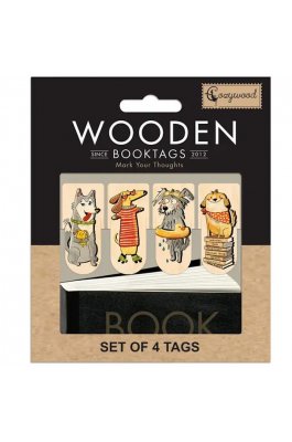 Cozywood Ξύλινοι Σελιδοδείκτες Σετ 4 τμχ: Σκυλάκια (BT404) Cozywood Ξύλινοι Σελιδοδείκτες Σετ 4 τμχ: Σκυλάκια (BT404)