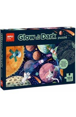 Apli Παιδικό Puzzle Glow In The Dark Solar 104 Τεμάχια (18812)