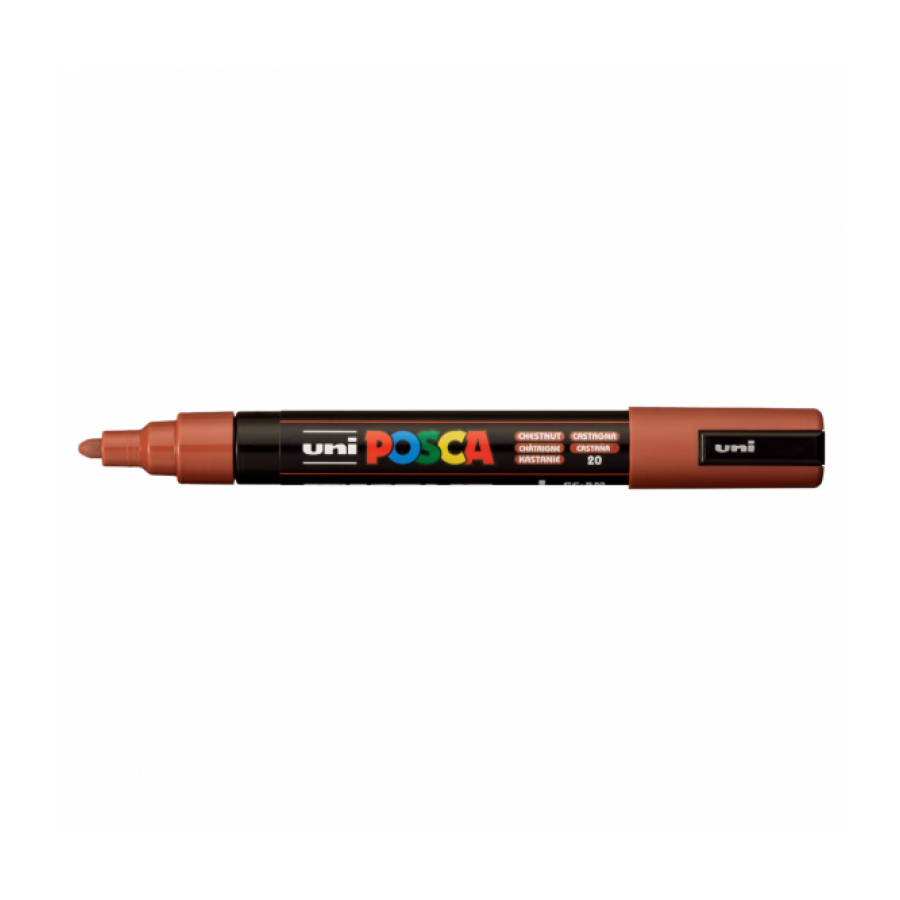 Uni-Ball Posca Ανεξίτηλος Μαρκαδόρος 1.8-2.5mm Καστανό Καφέ (PC5M) Uni-Ball Posca Ανεξίτηλος Μαρκαδόρος 1.8-2.5mm Καστανό Καφέ (PC5M)