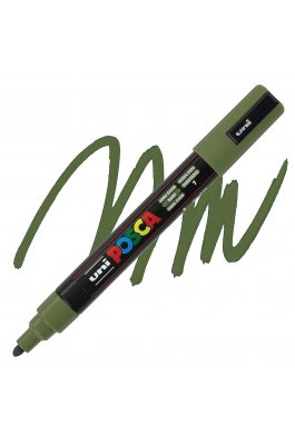Uni-Ball Posca Ανεξίτηλος Μαρκαδόρος 1.8-2.5mm Χακί (PC5M) Uni-Ball Posca Ανεξίτηλος Μαρκαδόρος 1.8-2.5mm Χακί (PC5M)