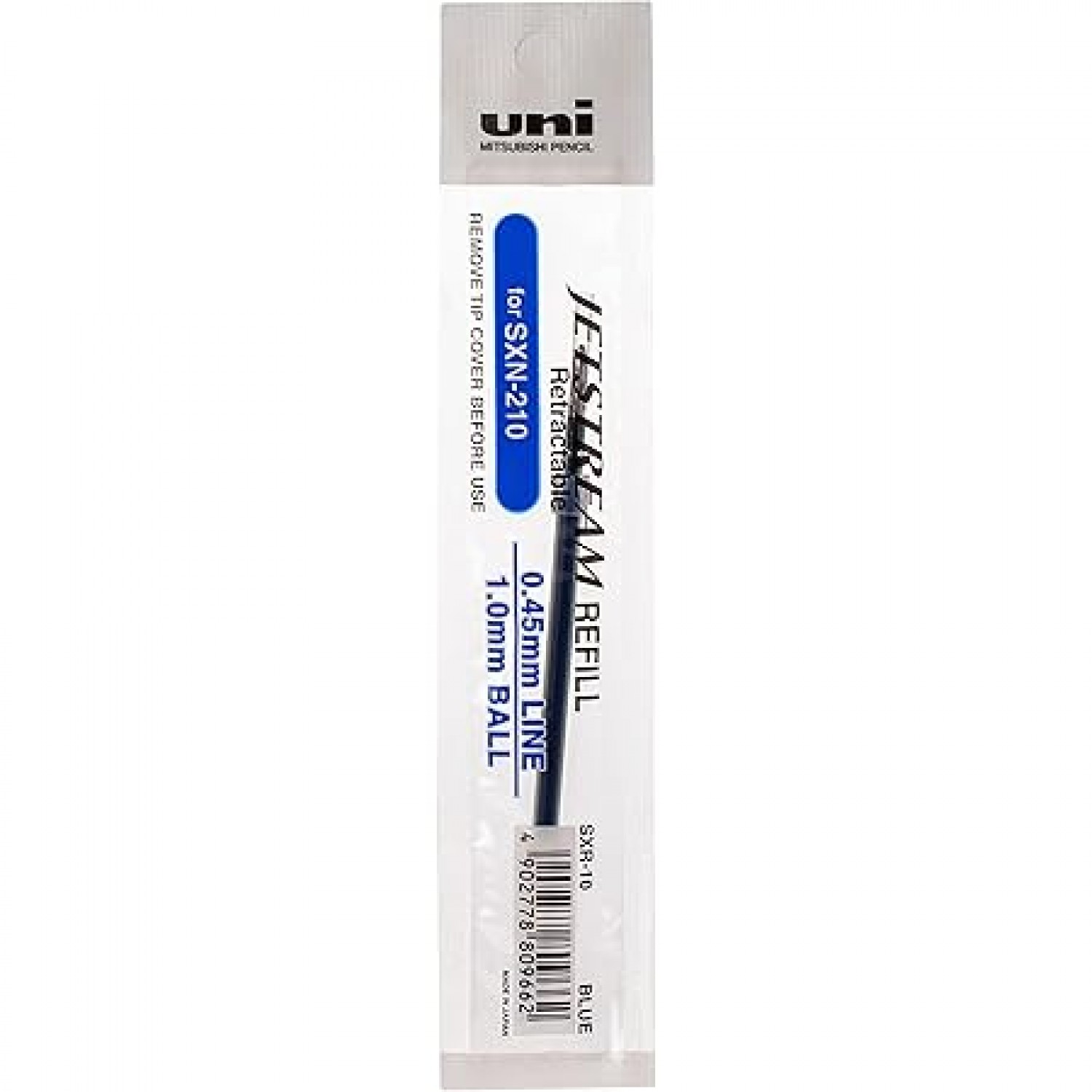 Uni-Ball Ανταλλακτικό Μελάνι για Στυλό Jetstream σε Μπλε χρώμα 1.0mm (SXR10)