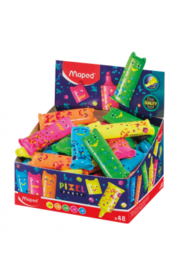 Maped Μαρκαδόρος Υπογράμμισης Pixel Party Κίτρινος (743603)
