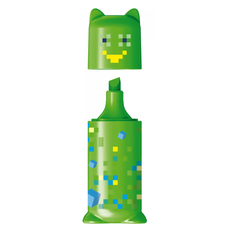 Maped Μαρκαδόρος Υπογράμμισης Pixel Party Πράσινο (743603)