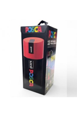 Uni-Ball Posca Metal Tube Full Set 13τεμ