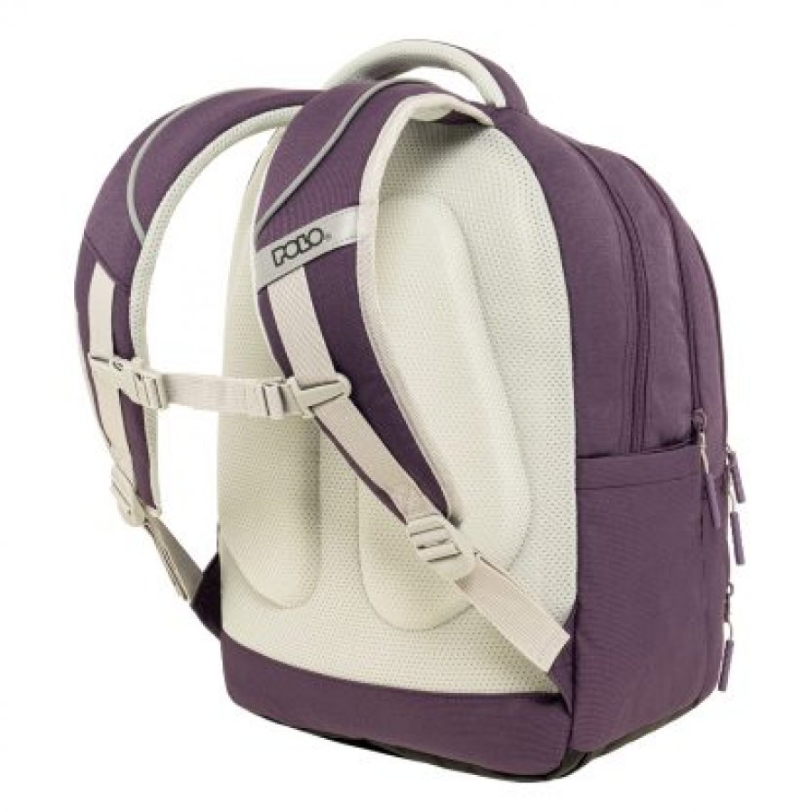 Polo Σακίδιο Multi Pocket Σχολική Τσάντα Πλάτης 23lt. σε Μωβ (9010644700) Polo Σακίδιο Multi Pocket Σχολική Τσάντα Πλάτης 23lt. σε Μωβ (9010644700)