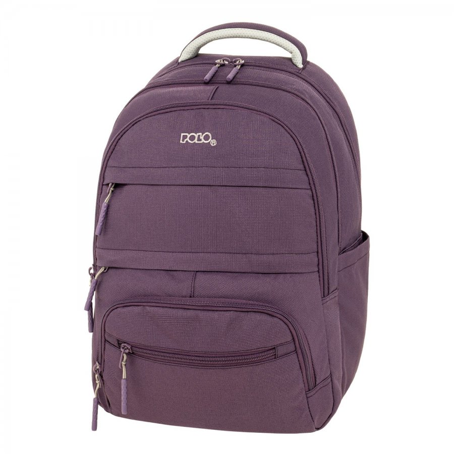 Polo Σακίδιο Multi Pocket Σχολική Τσάντα Πλάτης 23lt. σε Μωβ (9010644700) Polo Σακίδιο Multi Pocket Σχολική Τσάντα Πλάτης 23lt. σε Μωβ (9010644700)
