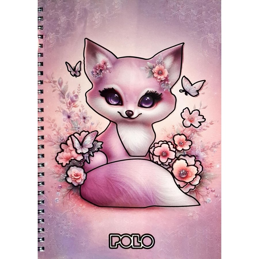 Polo Τετράδιo Σπιράλ Design Cute Fox 17x25 2 Θεμάτων 60 Φύλλων (9190018425) Polo Τετράδιo Σπιράλ Design Cute Fox 17x25 2 Θεμάτων 60 Φύλλων (9190018425)