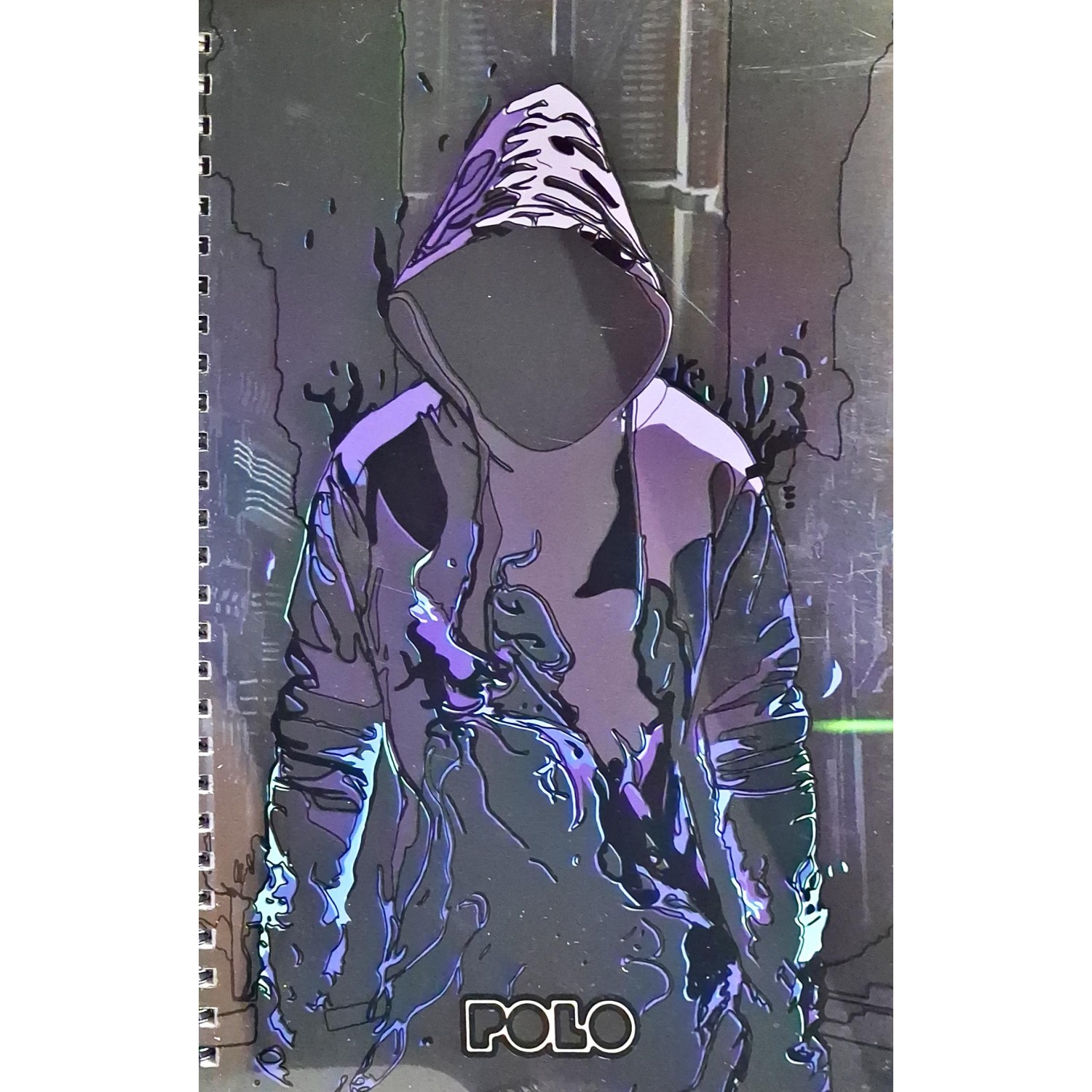 Polo Τετράδιo Σπιράλ Design Hacker 17x25 2 Θεμάτων 60 Φύλλων (9190018428)