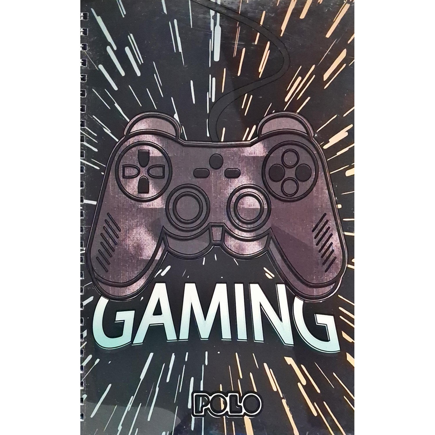 Polo Τετράδιo Σπιράλ Design Gaming 17x25 2 Θεμάτων 60 Φύλλων (9190018421)