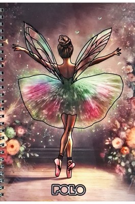 Polo Τετράδιo Σπιράλ Design Fairy 17x25 2 Θεμάτων 60 Φύλλων (9190018434)