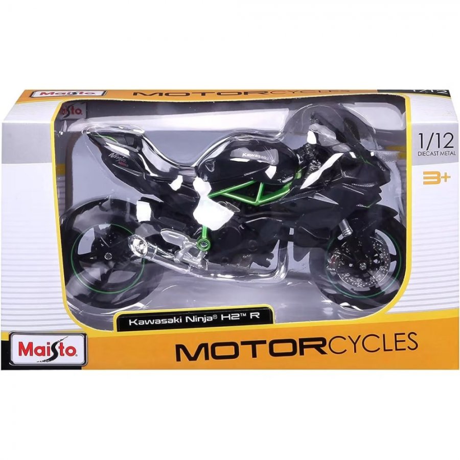 Maisto Μοτοσυκλέτα Kawasaki Ninja Μαύρη 1/12 (31101) Maisto Μοτοσυκλέτα Kawasaki Ninja Μαύρη 1/12 (31101)