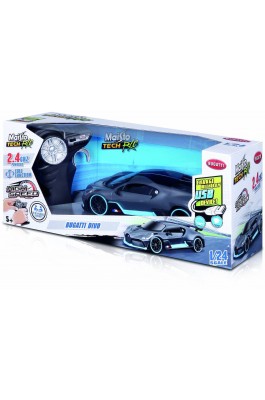 Maisto Premium Bugatti Divo Τηλεκατευθυνόμενο Παιχνίδι Γκρι 1/24 (82333) Maisto Premium Bugatti Divo Τηλεκατευθυνόμενο Παιχνίδι Γκρι 1/24 (82333)