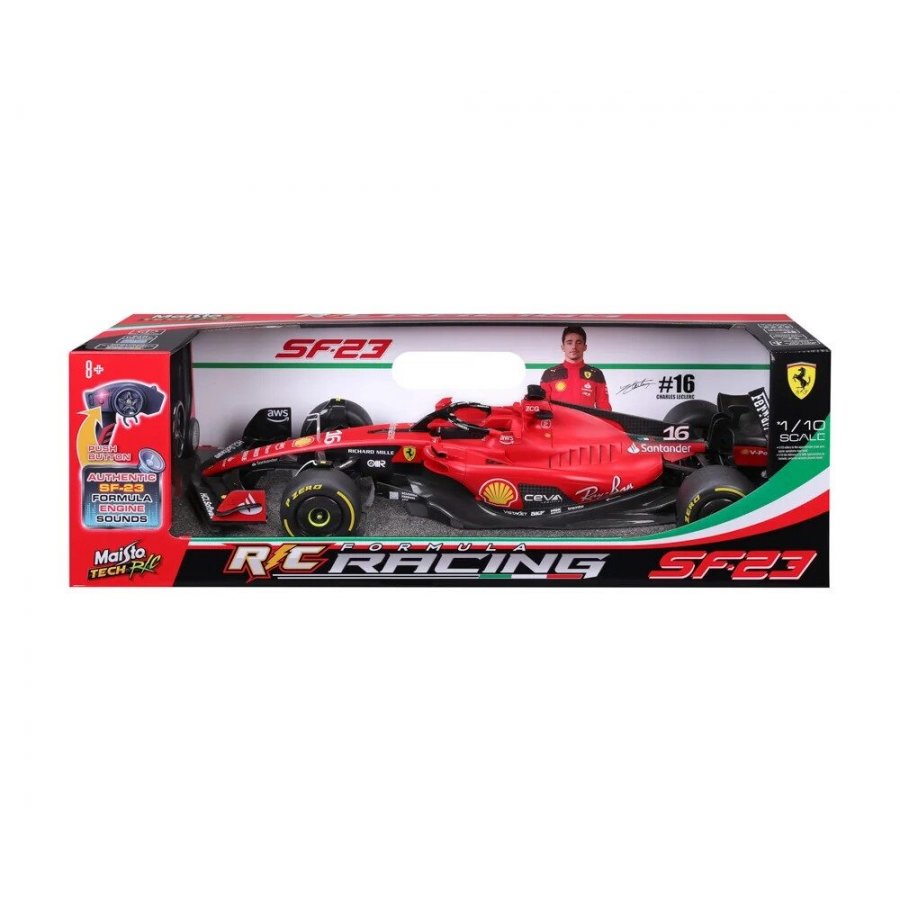 Maisto F1 Racing Ferrari SF23 Τηλεκατευθυνόμενο Παιχνίδι Κόκκινο 1/10 (82771) Maisto F1 Racing Ferrari SF23 Τηλεκατευθυνόμενο Παιχνίδι Κόκκινο 1/10 (82771)