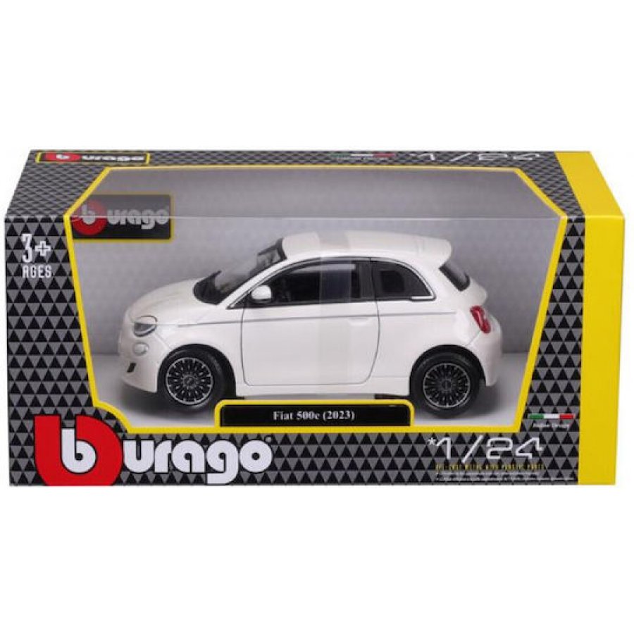 Bburago Fiat 500e 2023 Άσπρο 1/24 (21110WT) Bburago Fiat 500e 2023 Άσπρο 1/24 (21110WT)