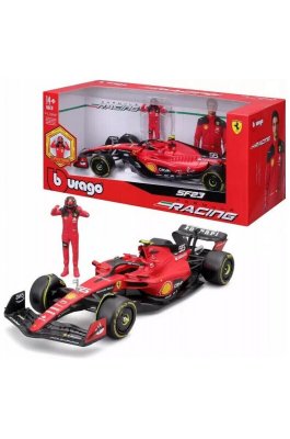 Bburago F1 Ferrari SF-23A with Driver Charles Leclerc 1/24 (26809)