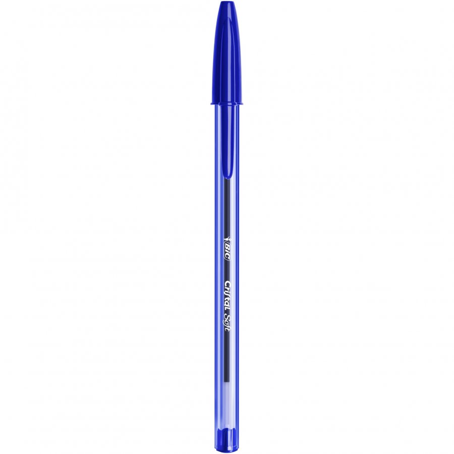 Bic Στυλό Ballpoint 1.2mm με Μπλε Mελάνι Cristal Soft Bic Στυλό Ballpoint 1.2mm με Μπλε Mελάνι Cristal Soft