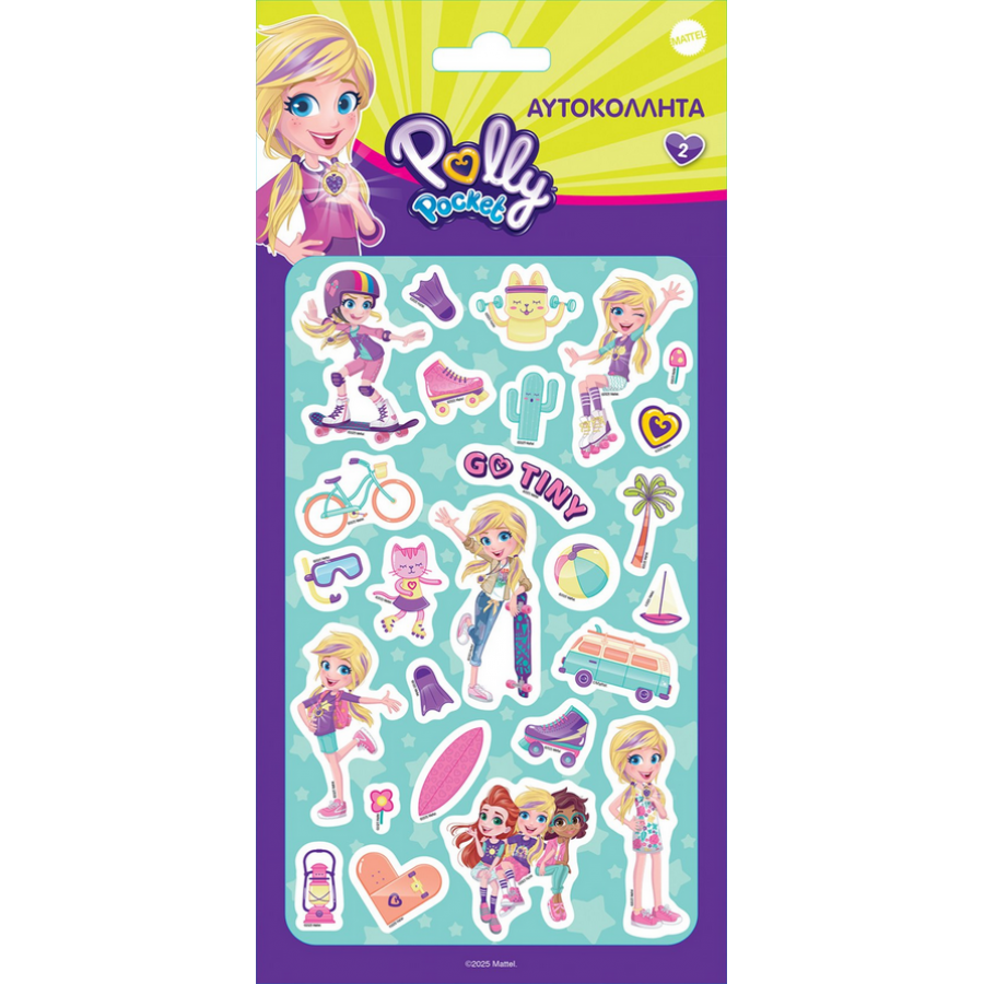 Αυτοκόλλητα Puffy Polly Pocket 2 (HPSTP0123) Αυτοκόλλητα Puffy Polly Pocket 2 (HPSTP0123)