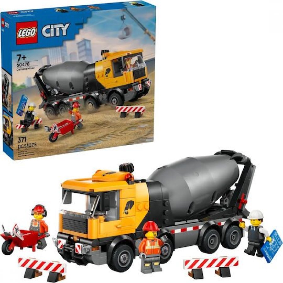 Lego City Cement Mixer (60478) Lego City Cement Mixer (60478)