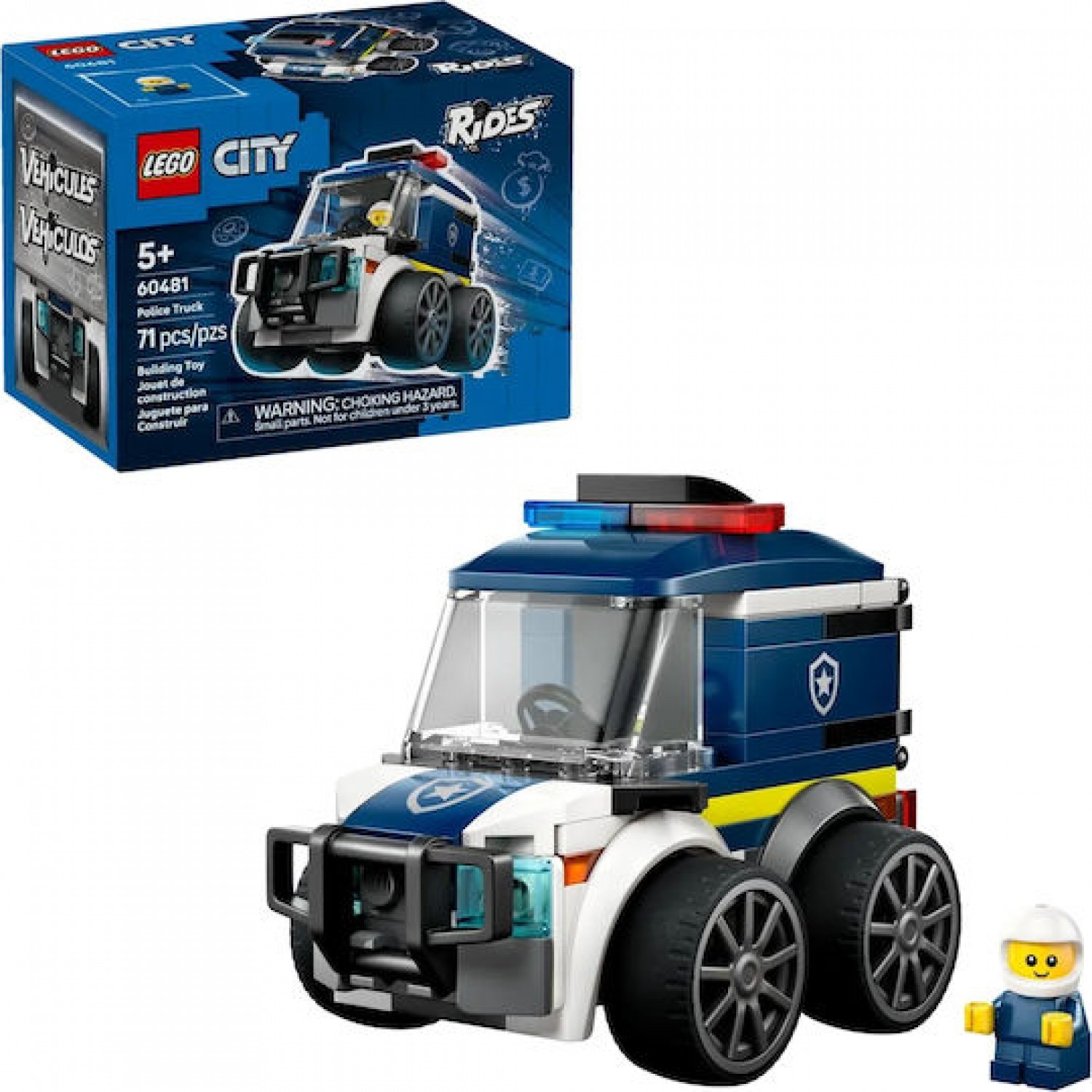 Lego City Rides – Police Truck (60481)