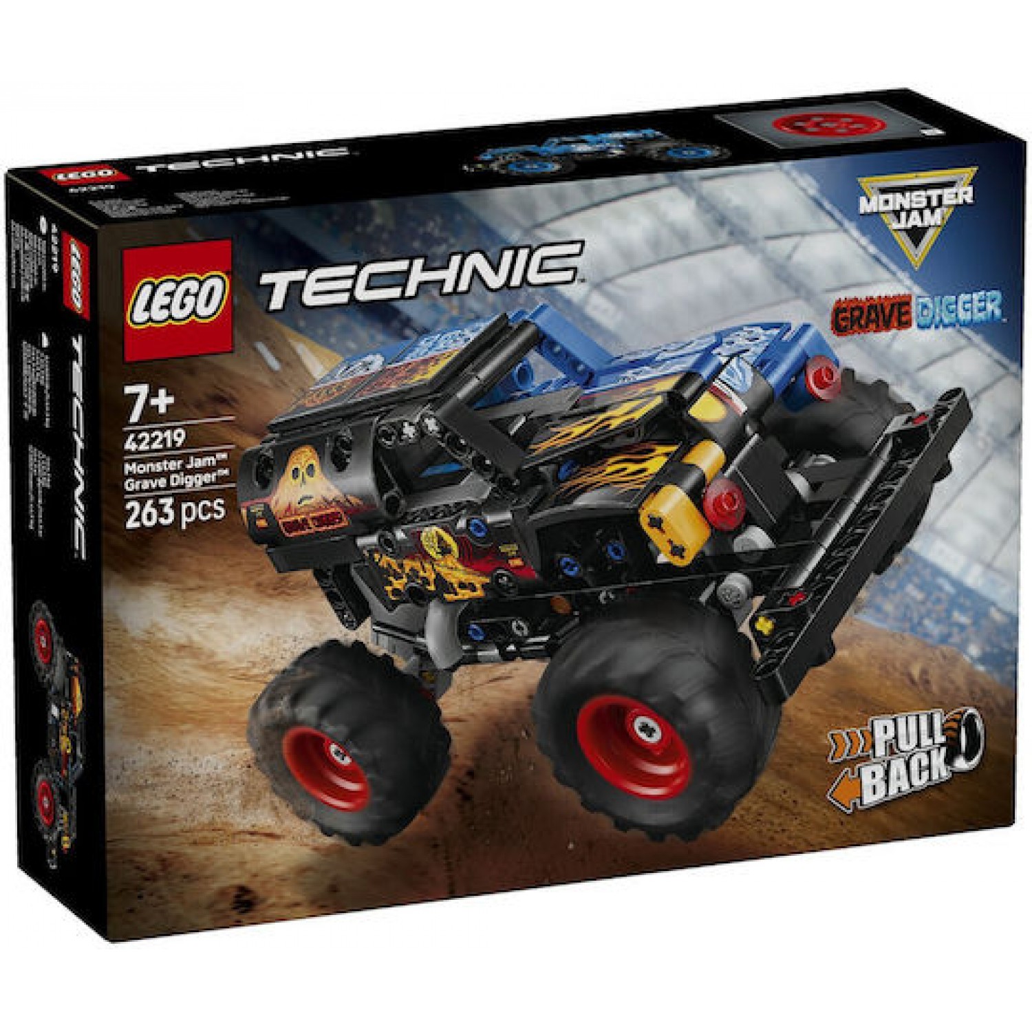 Lego Technic Monster Jam™ Grave Digger™ Fire and Ice (42219)