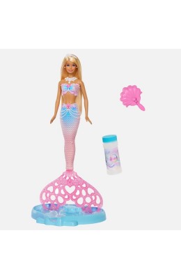 Mattel Barbie Κούκλα Γοργόνα με Φούσκες (JLW56)