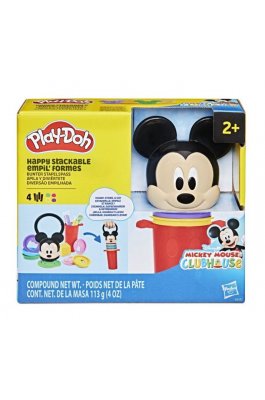 Hasbro Play-Doh Πλαστελίνη - Παιχνίδι Disney Junior Happy Stackable (G2322)