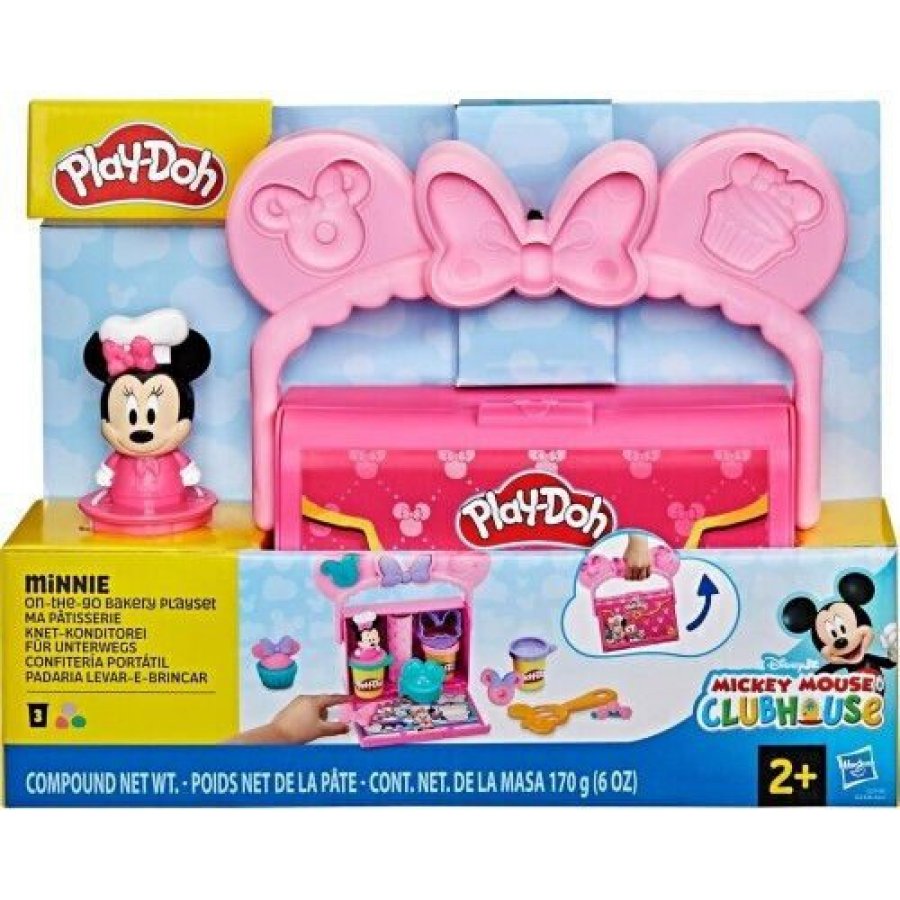 Hasbro Play-Doh Πλαστελίνη - Παιχνίδι Disney Junior On The Go Bakery (G3108) Hasbro Play-Doh Πλαστελίνη - Παιχνίδι Disney Junior On The Go Bakery (G3108)