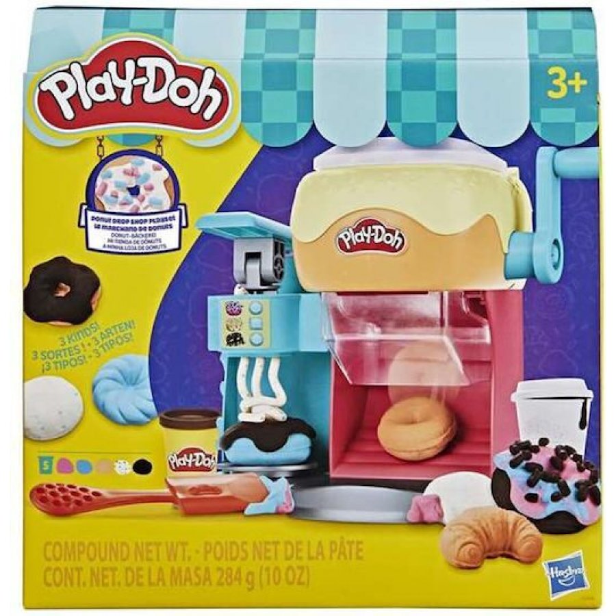 Hasbro Play-Doh Πλαστελίνη - Παιχνίδι Donut Bakery Playset (G2308) Hasbro Play-Doh Πλαστελίνη - Παιχνίδι Donut Bakery Playset (G2308)