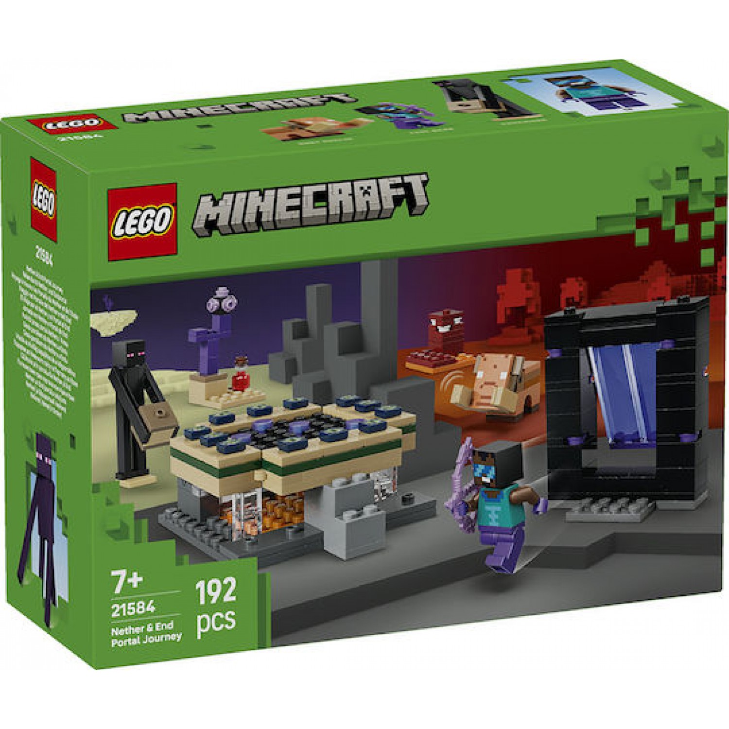 Lego Minecraft Nether & End Portal Journey (21584)
