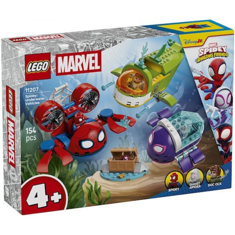 Lego Marvel Spidey Underwater Vehicles Lego Marvel Spidey Underwater Vehicles