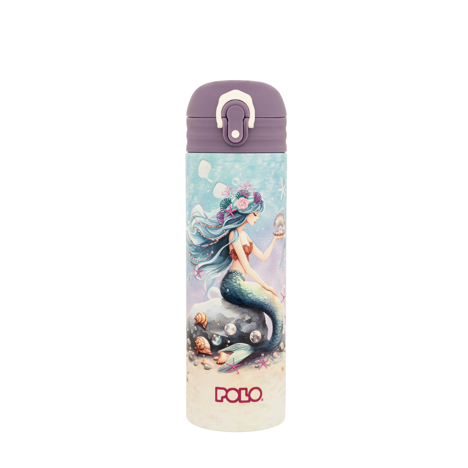 Polo Θερμός Stainless Steel Junior II Mermaid με Καλαμάκι 0,50lt (9490338426) Polo Θερμός Stainless Steel Junior II Mermaid με Καλαμάκι 0,50lt (9490338426)