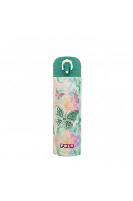 Polo Θερμός Stainless Steel Junior II Butterflies με Καλαμάκι 0,50lt (9490338419) Polo Θερμός Stainless Steel Junior II Butterflies με Καλαμάκι 0,50lt (9490338419)