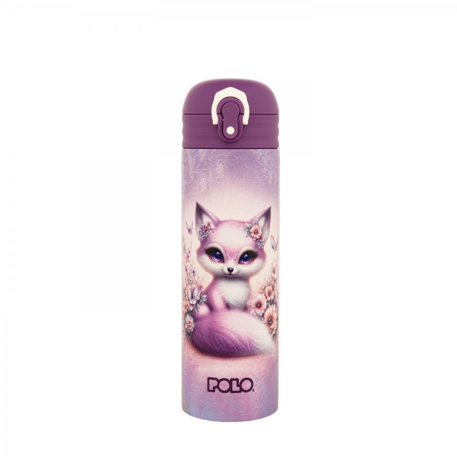 Polo Θερμός Stainless Steel Junior II Fox με Καλαμάκι 0,50lt (9490338425) Polo Θερμός Stainless Steel Junior II Fox με Καλαμάκι 0,50lt (9490338425)