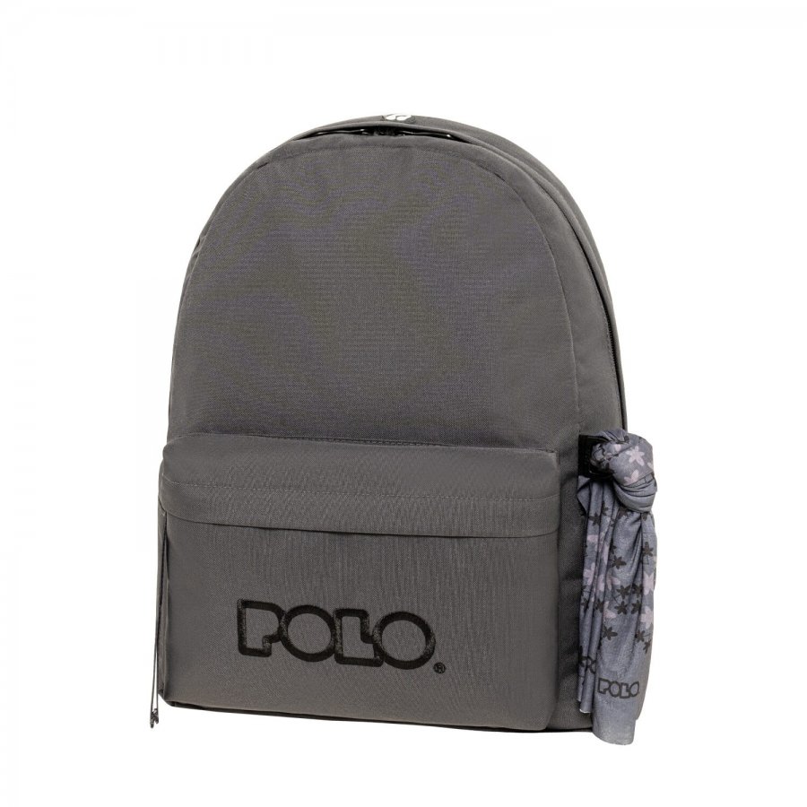Polo Σακίδιο Original Scarf Σχολική Τσάντα Πλάτης 20lt. σε Γκρι (9011352620) Polo Σακίδιο Original Scarf Σχολική Τσάντα Πλάτης 20lt. σε Γκρι (9011352620)