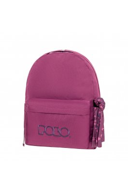 Polo Σακίδιο Original Scarf Σχολική Τσάντα Πλάτης 20lt. σε Μωβ (9011354749)