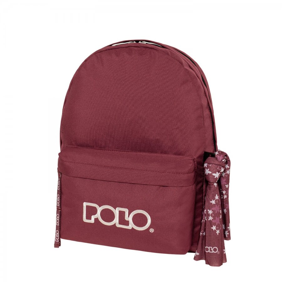 Polo Σακίδιο Original Double Scarf Σχολική Τσάντα Πλάτης 27lt. σε Μπορντώ (9012353324) Polo Σακίδιο Original Double Scarf Σχολική Τσάντα Πλάτης 27lt. σε Μπορντώ (9012353324)