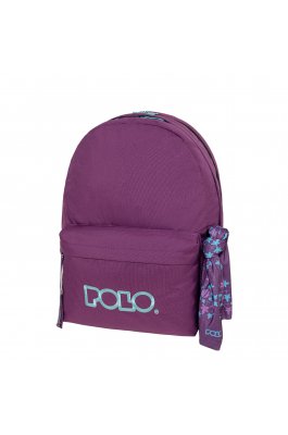 Polo Σακίδιο Original Double Scarf Σχολική Τσάντα Πλάτης 27lt. σε Μωβ (9012354859) Polo Σακίδιο Original Double Scarf Σχολική Τσάντα Πλάτης 27lt. σε Μωβ (9012354859)
