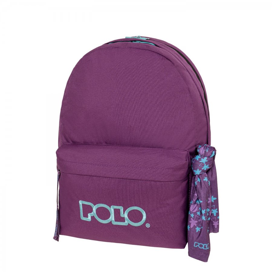 Polo Σακίδιο Original Double Scarf Σχολική Τσάντα Πλάτης 27lt. σε Μωβ (9012354859) Polo Σακίδιο Original Double Scarf Σχολική Τσάντα Πλάτης 27lt. σε Μωβ (9012354859)