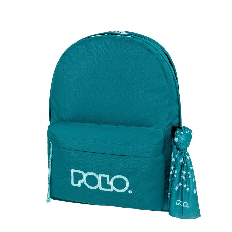 Polo Σακίδιο Original Double Scarf Σχολική Τσάντα Πλάτης 27lt. σε Πετρόλ (9012355853) Polo Σακίδιο Original Double Scarf Σχολική Τσάντα Πλάτης 27lt. σε Πετρόλ (9012355853)