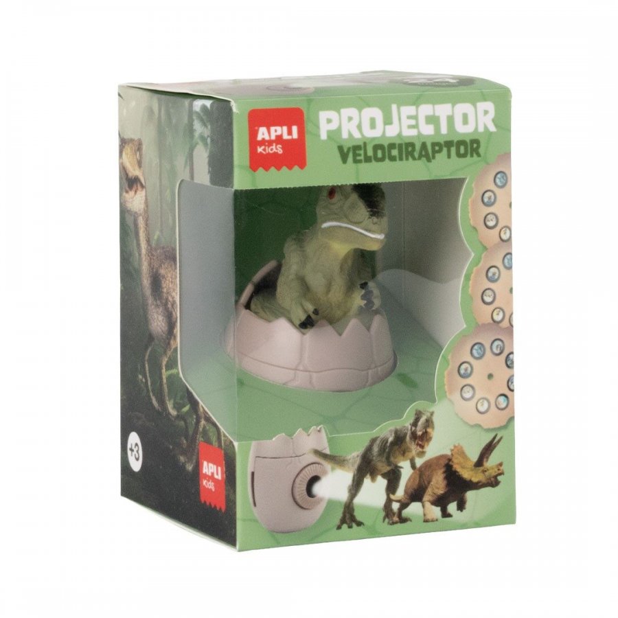 Apli Kids Mini Projector Velociraptor Disnosaur (20367) Apli Kids Mini Projector Velociraptor Disnosaur (20367)