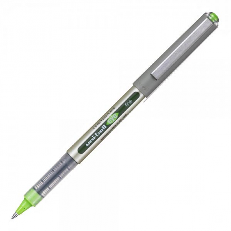 Uni-Ball Στυλό Rollerball 0.7mm με Ανοικτό Πράσινο Μελάνι Eye Fine (UB-157Ε) Uni-Ball Στυλό Rollerball 0.7mm με Ανοικτό Πράσινο Μελάνι Eye Fine (UB-157Ε)