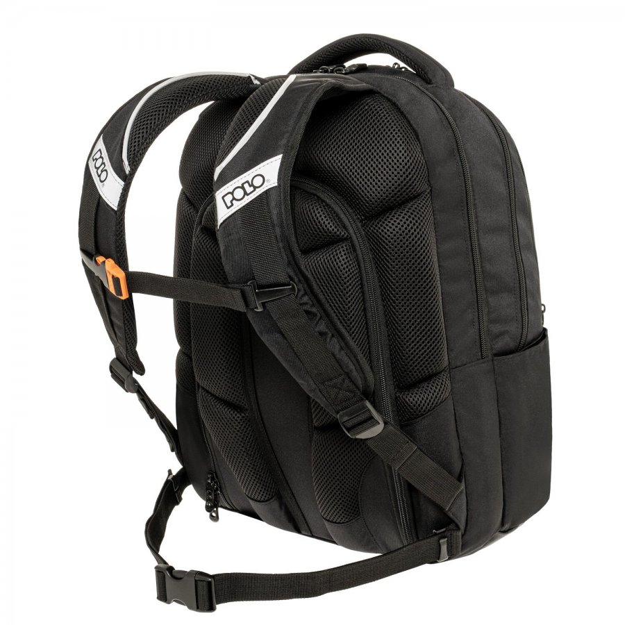 Polo Σακίδιο Πλάτης Wonder 26lt. σε Μαύρο (9010762001) Polo Σακίδιο Πλάτης Wonder 26lt. σε Μαύρο (9010762001)