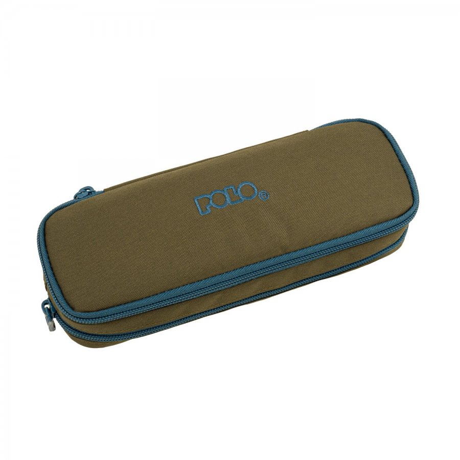 Polo Duo Box IV Χακί Κασετίνα με 2 Θήκες (9370046558) Polo Duo Box IV Χακί Κασετίνα με 2 Θήκες (9370046558)