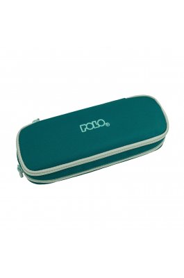 Polo Duo Box IV Πετρόλ Κασετίνα με 2 Θήκες (9370045853) Polo Duo Box IV Πετρόλ Κασετίνα με 2 Θήκες (9370045853)