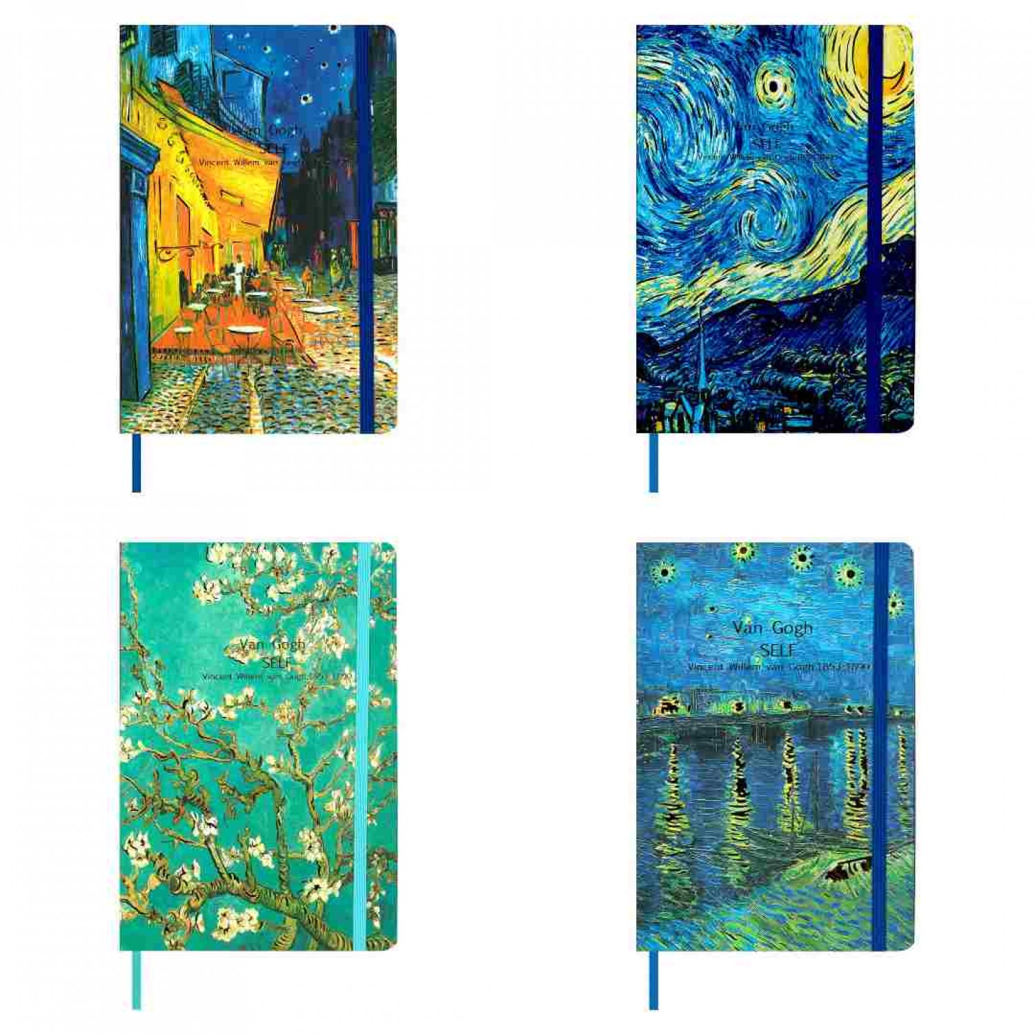 Salko Σημειωματάριο Van Gogh 80 Φύλλων A6 με Λάστιχο (4048) Salko Σημειωματάριο Van Gogh 80 Φύλλων A6 με Λάστιχο (4048)
