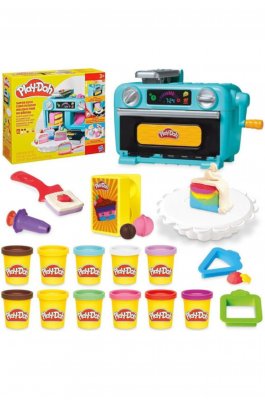 Hasbro Play-Doh Πλαστελίνη - Παιχνίδι Super Slice Cake Playset (G0497) Hasbro Play-Doh Πλαστελίνη - Παιχνίδι Super Slice Cake Playset (G0497)