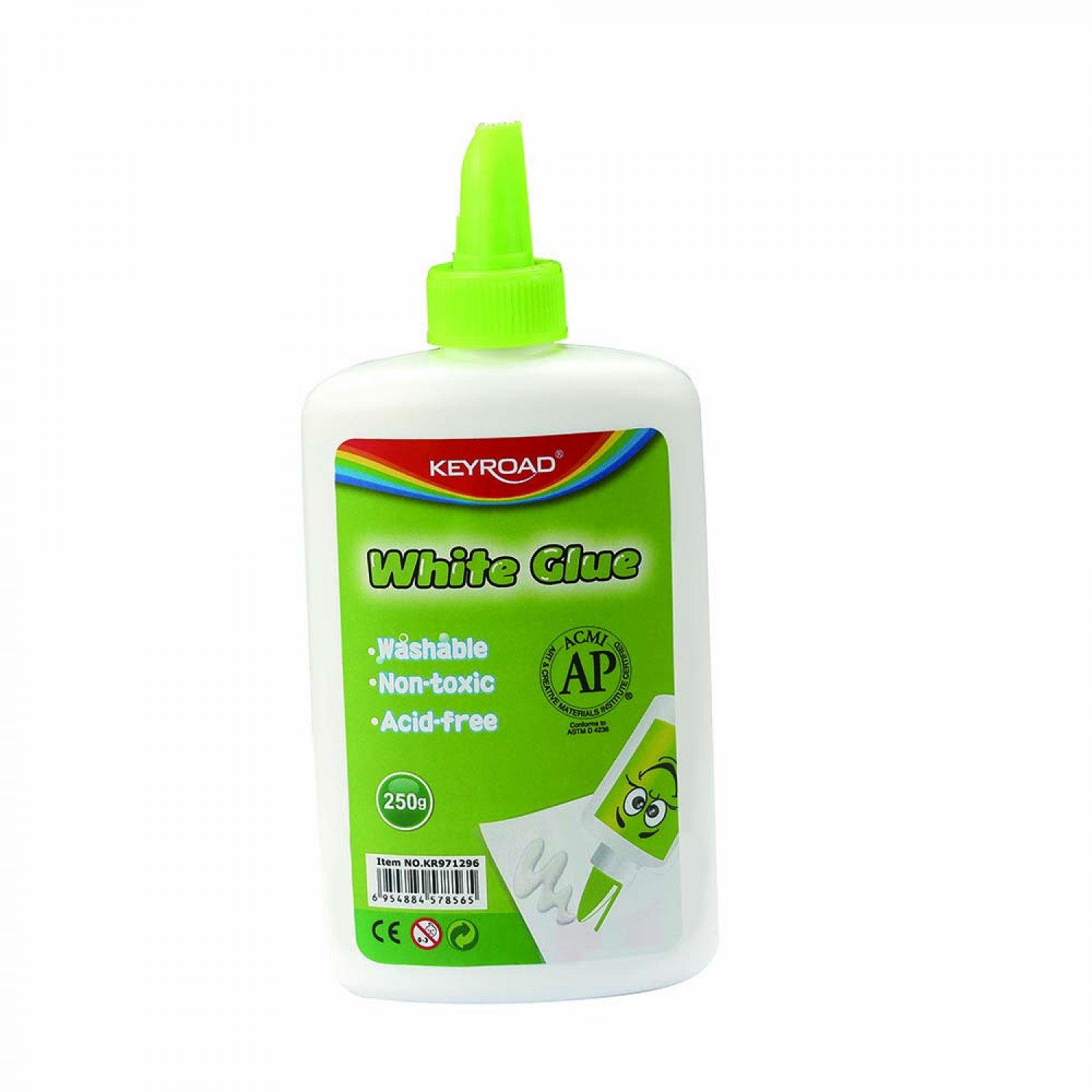 Keyroad Κόλλα Χειροτεχνίας Λευκή 250gr (KR971296)