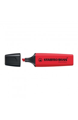 Stabilo Boss Original Μαρκαδόρος Υπογράμμισης 5mm Κόκκινο (70/48)